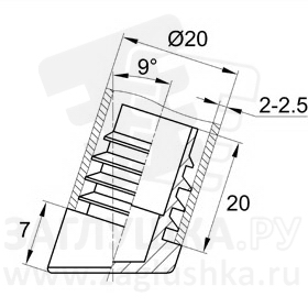 ITI20x2-2.5/9