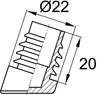 Схема ITI22x1.5-2/21